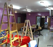 مشروع إصلاح القطاع الصحي يعيد صيانة عيادة القرية