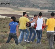 إصابة الشاب محمد نظام صبيح برصاصة في يده