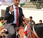 صور من زفة الشاب قصي شاهر نايف