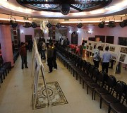 تقرير تلفزيون ” فلسطين اليوم ” عن معرض دعوة الى الصمت