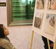 معرض “دعوة إلى الصمت” مقابلة تلفزيون فلسطين