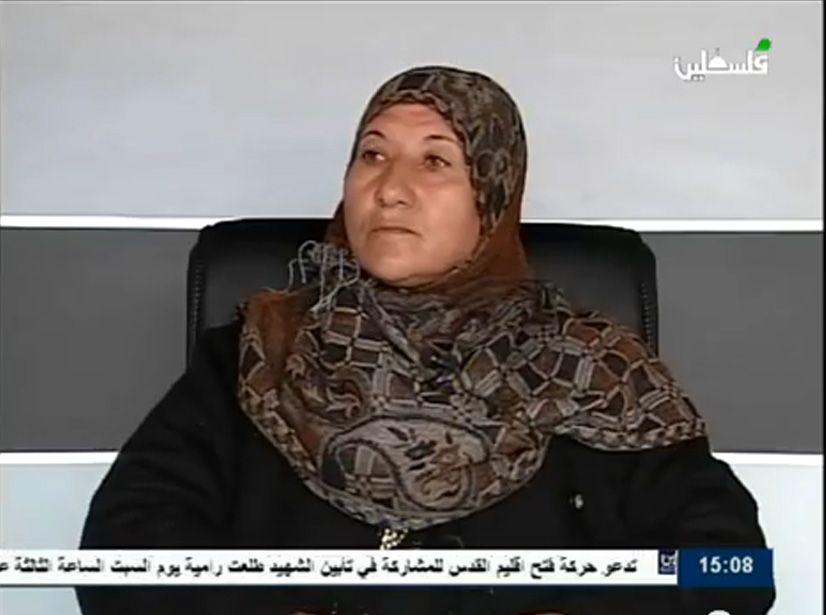 مقابلة الحاجة أم فوزي على فضائية تلفزيون فلسطين