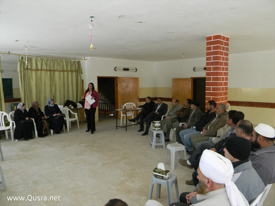 ورشة عمل لمناقشة اندماج قصرة والقرى المحيطة في بلدية واحدة