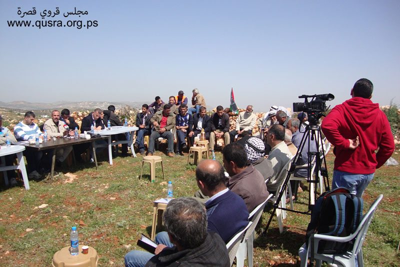 لقاء مفتوح في قصرة مع لجان ونشطاء المقاومة الشعبية في فلسطين