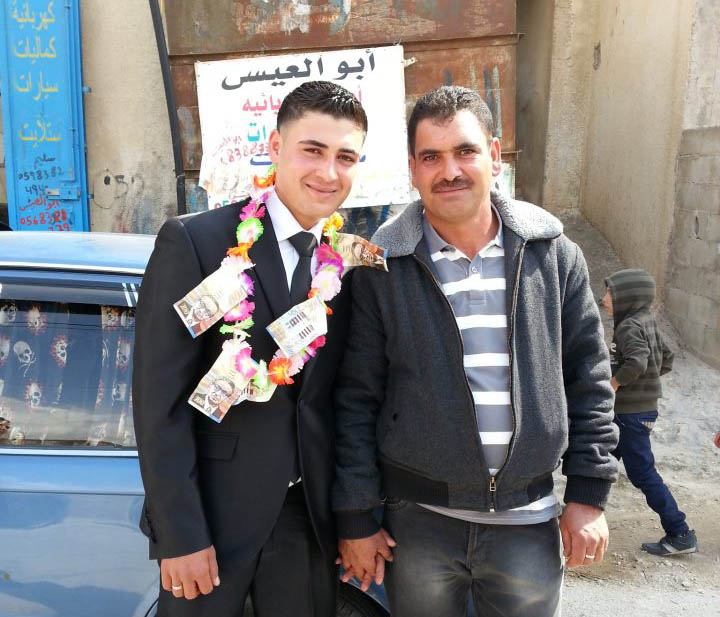 تهنئة بمناسبة الزفاف للشاب نهاد عبد عيسى أبو ريدة