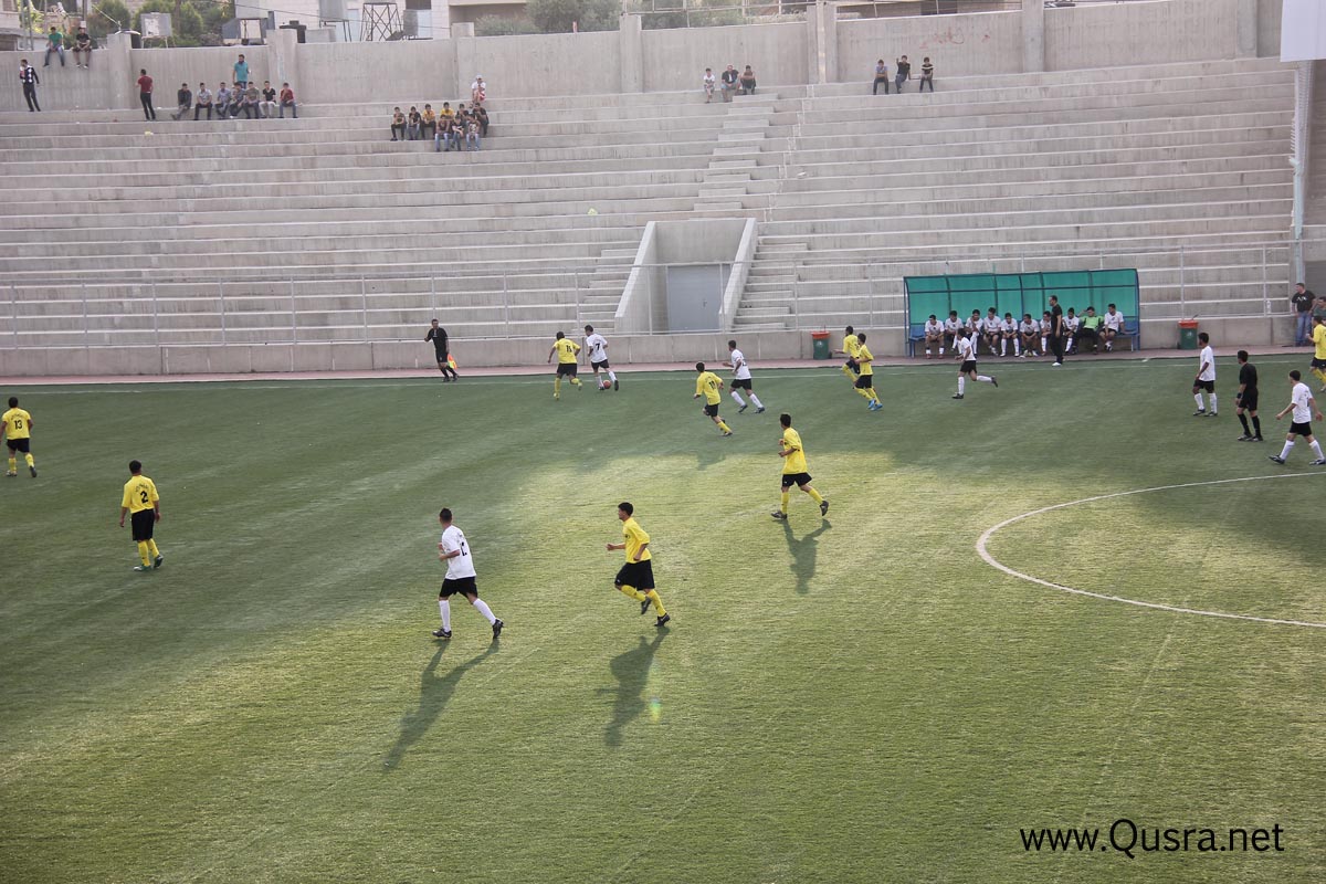 نادي قصرة يخسر مباراته أمام عيبال بنتيحة 1-2 بمساعدة التحكيم !!