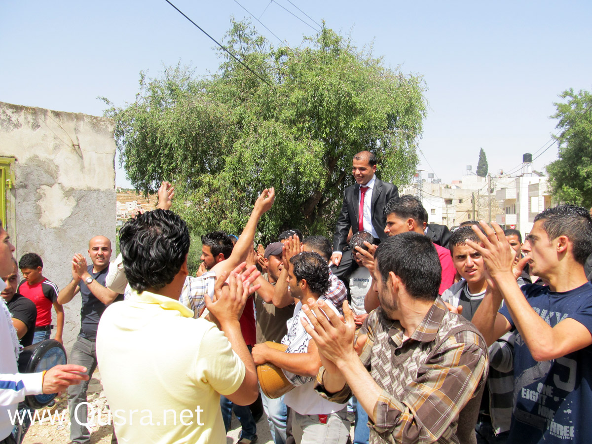 تهنئة للشاب عبد الله محمد صدقي الحج حافظ بمناسبة الزواج