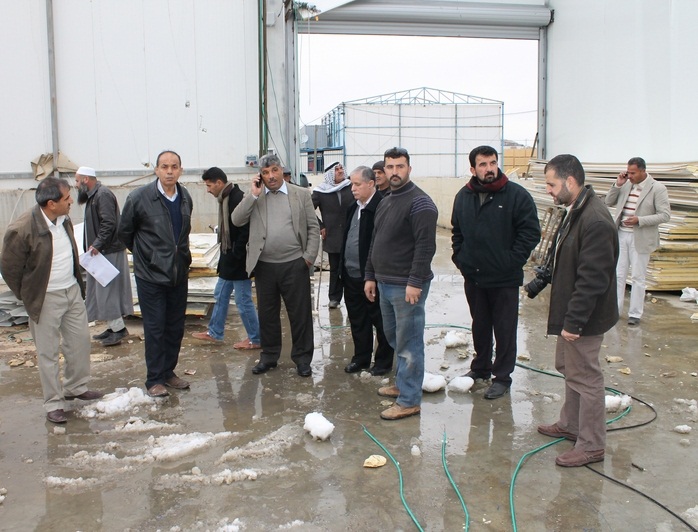 وزير الزراعة المهندس وليد عساف يزور قصرة