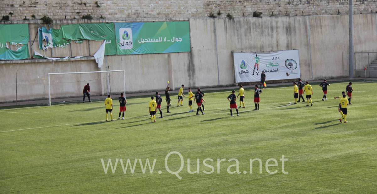 تعادل نادي قصرة الرياضي مع نادي التضامن