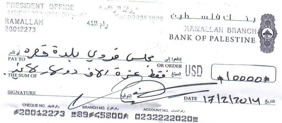 ديوان الرئاسة يقدم دعما لقرية قصرة