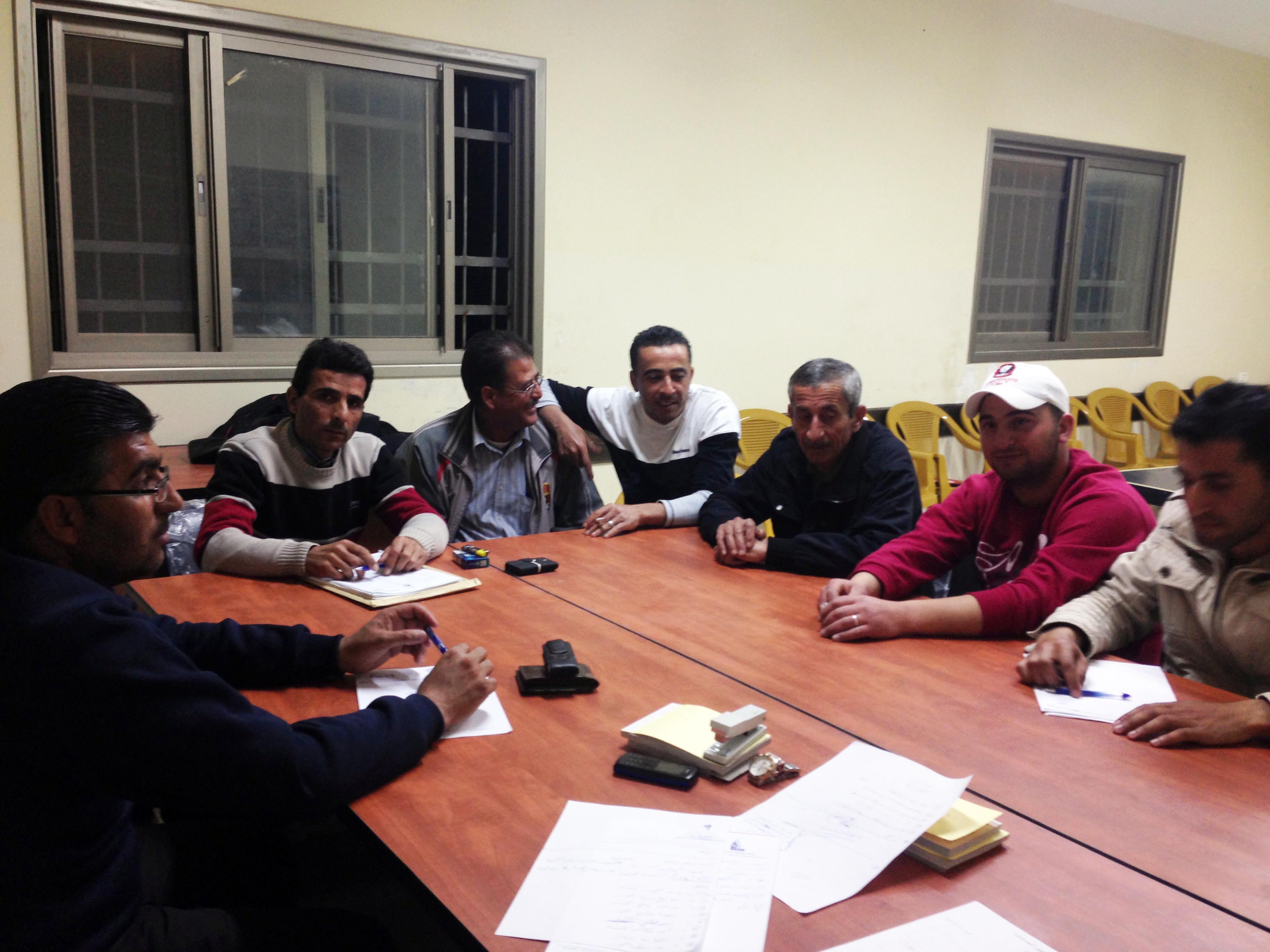 اجتماع تمهيدي للهيئة الإدارية الجديدة لنادي اتحاد قصرة الرياضي