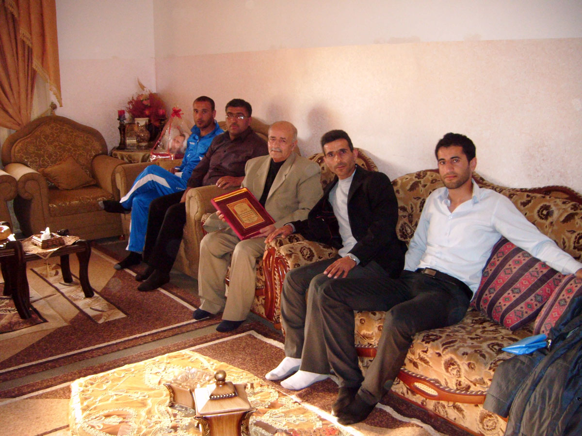 شكر وامتنان من نادي اتحاد قصرة الرياضي للسيد عبد المنعم وفيق أبو ريدة